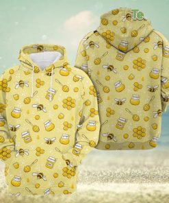Cute Bee 3D Printed Hoodie