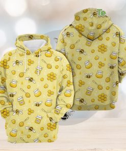 Cute Bee 3D Printed Hoodie