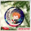 Cute Hinata Haikyuu Love You To The Moon Galaxy Perfect Gift For Holiday Ornament