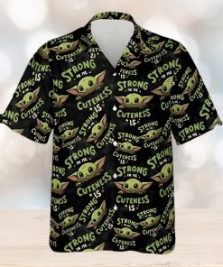 Cuteness Baby Yoda Star Wars Hawaiian Shirt