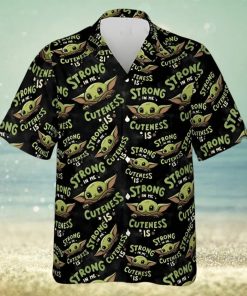 Cuteness Baby Yoda Star Wars Hawaiian Shirt