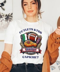 Cutlets and TDS devito’s capiche football shirt, hoodie, sweater, long sleeve and tank top Cutlets and TDS devito’s capiche football shirt