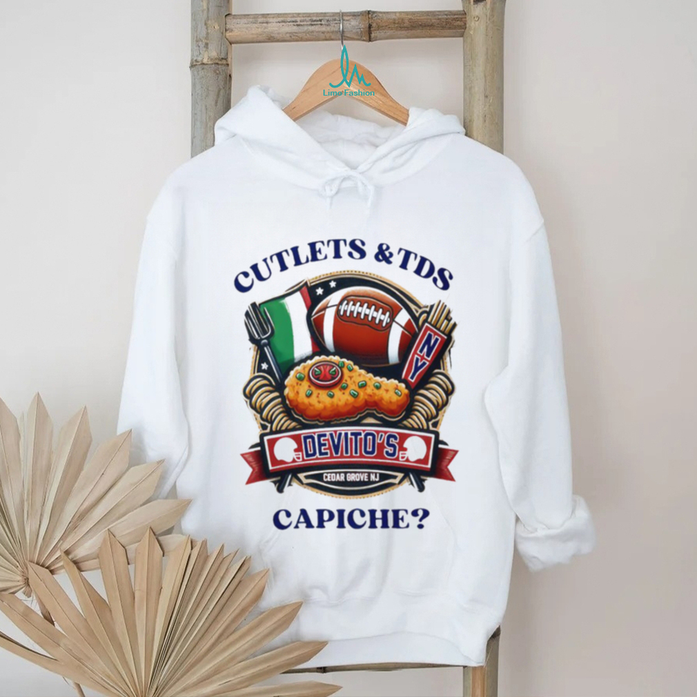 Cutlets and TDS devito’s capiche football shirt Cutlets and TDS devito’s capiche football shirt