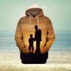 North Carolina Tie Dye 3D Printed Hoodie