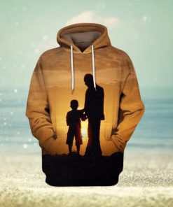 Dad And Sun In Sunset 3d All Over Print Hoodie