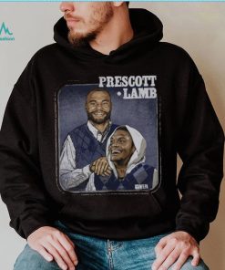 Dak Prescott & CeeDee Lamb Dallas Step Brothers WHT Shirt