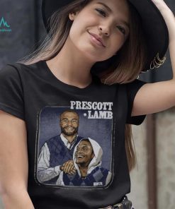 Dak Prescott & CeeDee Lamb Dallas Step Brothers WHT Shirt