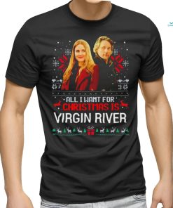 DalatStore all I want for Christmas is Virgin River shirt