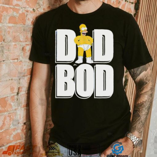DalatStore homer Simpson Dad Bod shirt