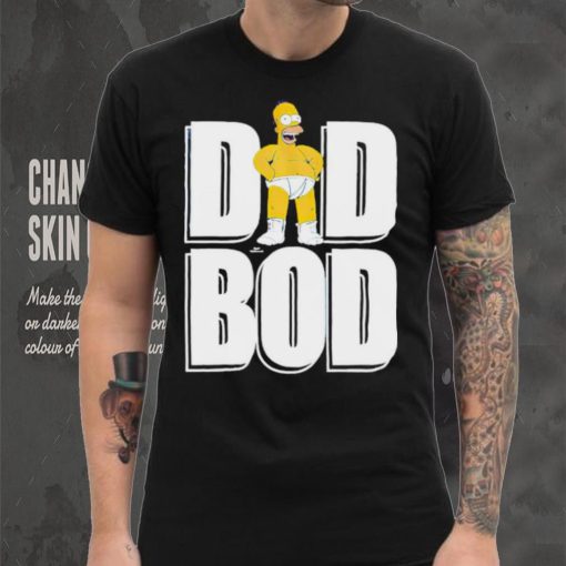 DalatStore homer Simpson Dad Bod shirt