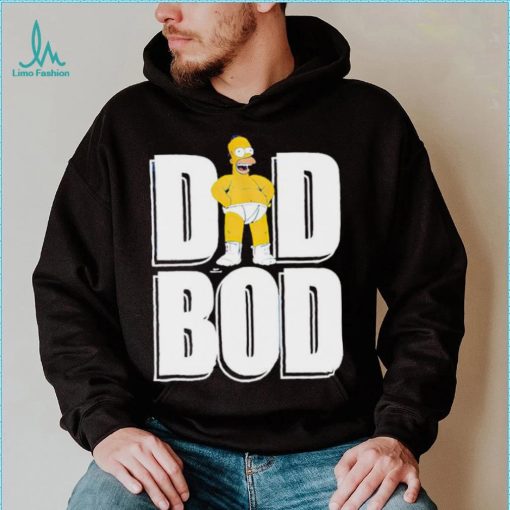 DalatStore homer Simpson Dad Bod shirt