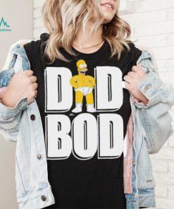 DalatStore homer Simpson Dad Bod shirt