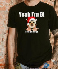 Dalatshirtshop cat yeah I’m bi boob inspector Christmas shirt