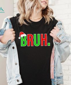 Dalatshirtstore bruh colorful Christmas shirt