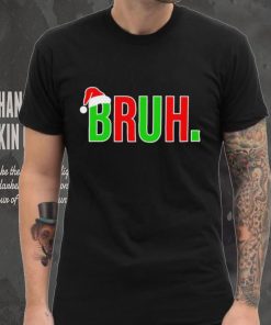 Dalatshirtstore bruh colorful Christmas shirt