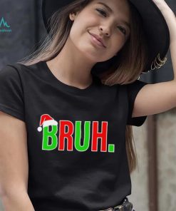 Dalatshirtstore bruh colorful Christmas shirt