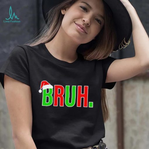Dalatshirtstore bruh colorful Christmas shirt