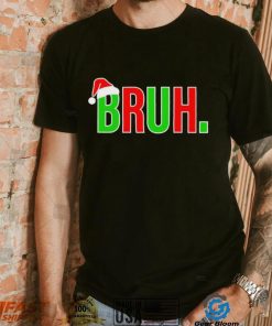 Dalatshirtstore bruh colorful Christmas shirt