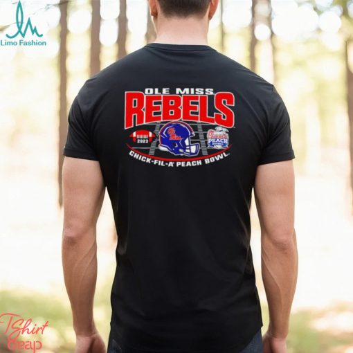 Dalatshirtstore mississippi Ole Miss Rebels Chick Fil A Peach Bowl 2023 Football shirt