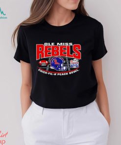 Dalatshirtstore mississippi Ole Miss Rebels Chick Fil A Peach Bowl 2023 Football shirt