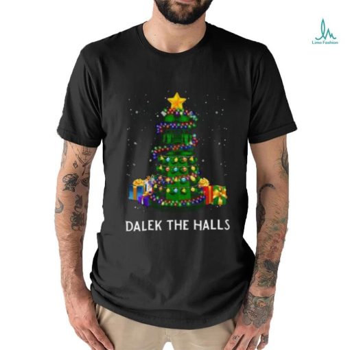 Dalek The Halls Christmas T Shirt