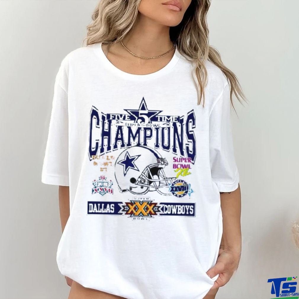 Dallas Cowboys 5 Time Super Bowl Champions Shirt Dallas Cowboys 5 Time Super Bowl Champions Shirt