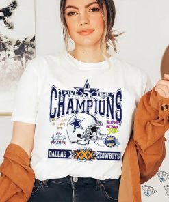 Dallas Cowboys 5 Time Super Bowl Champions Shirt