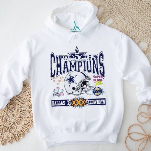 Dallas Cowboys 5 Time Super Bowl Champions Shirt