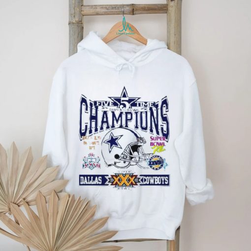 Dallas Cowboys 5 Time Super Bowl Champions Shirt