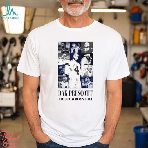 Dallas Cowboys Dak Prescott the Cowboys era eras tour shirt