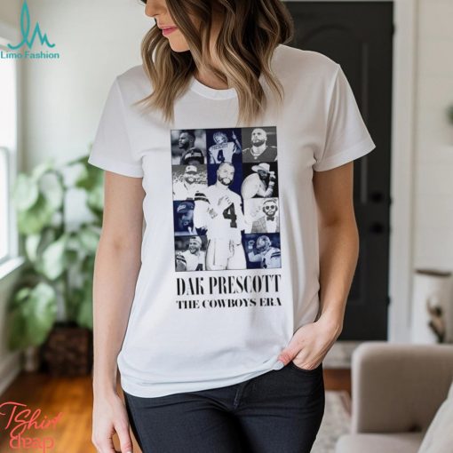 Dallas Cowboys Dak Prescott the Cowboys era eras tour shirt