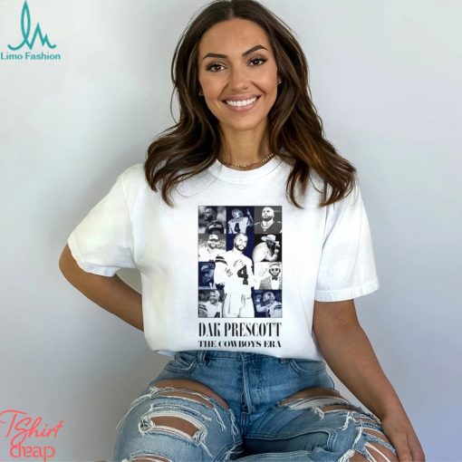 Dallas Cowboys Dak Prescott the Cowboys era eras tour shirt