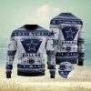 Chicago Bears Santa Claus Personalized Ugly Christmas Sweater 3D Printed Men And Women Holiday Gift