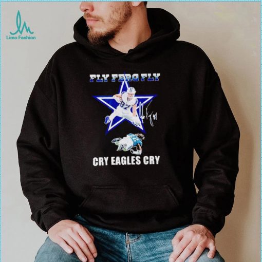Dallas Cowboys Fly Ferg fly cry Eagles cry signature shirt