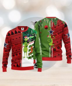 Dallas Cowboys Grinch & Scooby Doo Christmas Ugly Sweater