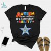 Dallas Cowboys NFL Autism Is Not A Disability Shirt