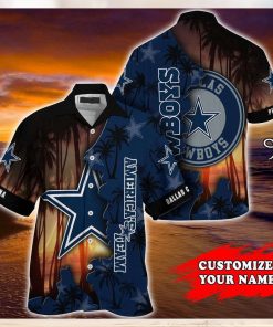 Dallas Cowboys NFL Customized Summer Hawaii Shirt For Sports Enthusiasts