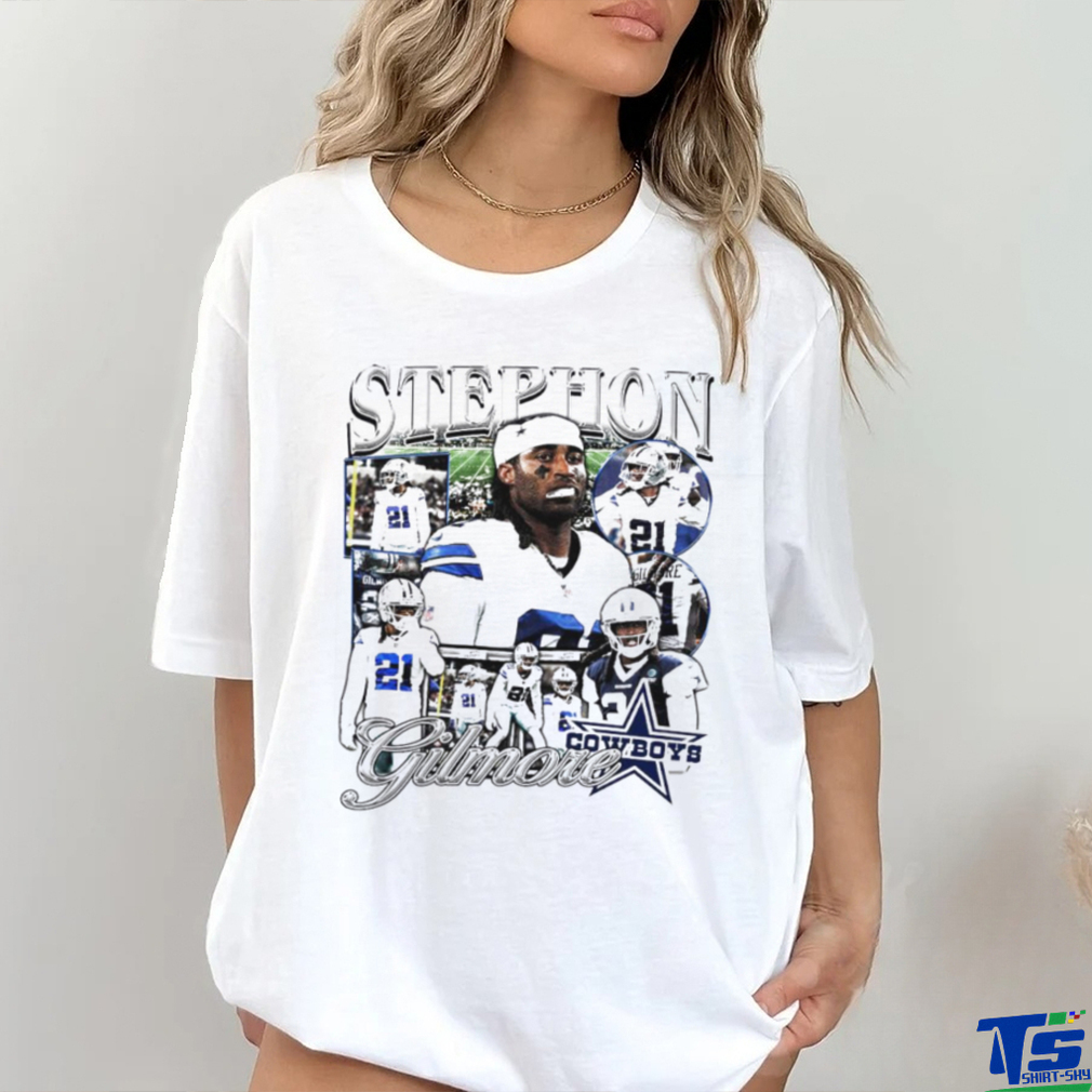 Dallas Cowboys Stephon Gilmore 21 vintage graphic shirt - Limotees