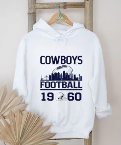 Dallas Cowboys football 1960 skyline retro shirt