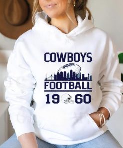 Dallas Cowboys football 1960 skyline retro shirt