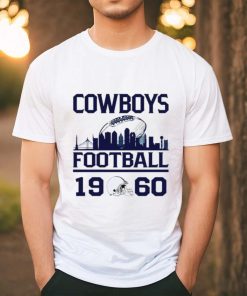 Dallas Cowboys football 1960 skyline retro shirt