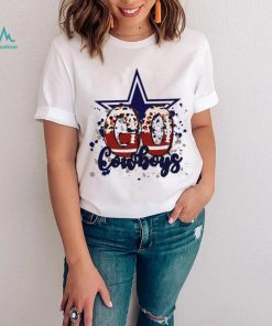 Dallas Cowboys football go Cowboys leopard logo shirt