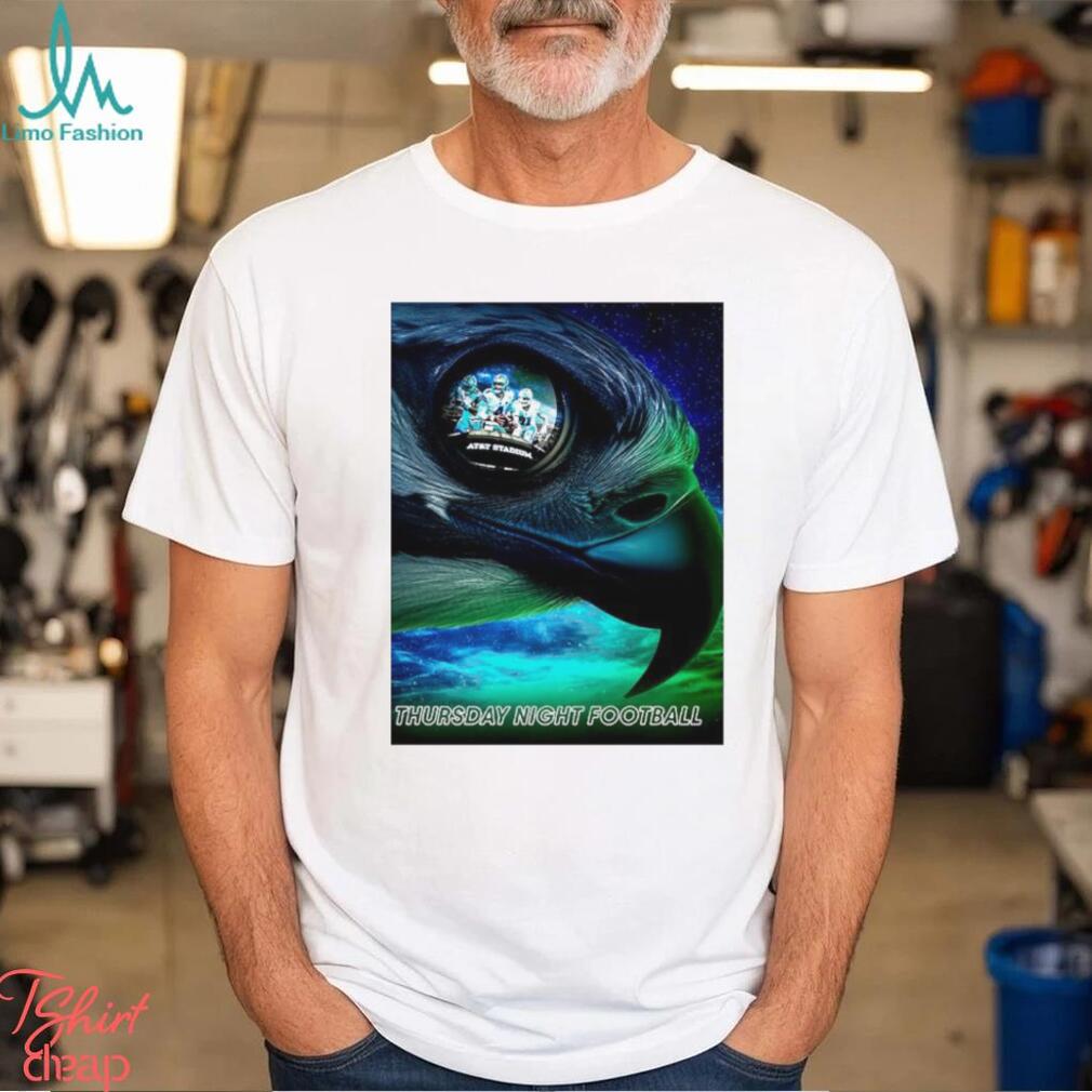 Dallas Cowboys vs Seattle Seahawks AT and T stadium eye on TNF on Prime shirt Dallas Cowboys vs Seattle Seahawks AT and T stadium eye on TNF on Prime shirt
