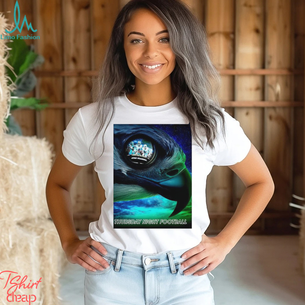 Dallas Cowboys vs Seattle Seahawks AT and T stadium eye on TNF on Prime shirt Dallas Cowboys vs Seattle Seahawks AT and T stadium eye on TNF on Prime shirt