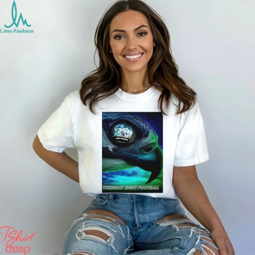Dallas Cowboys vs Seattle Seahawks AT and T stadium eye on TNF on Prime shirt