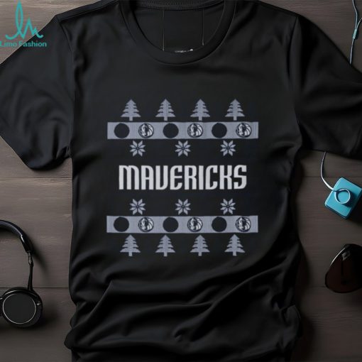 Dallas Mavericks Holiday Christmas Tree T Shirt