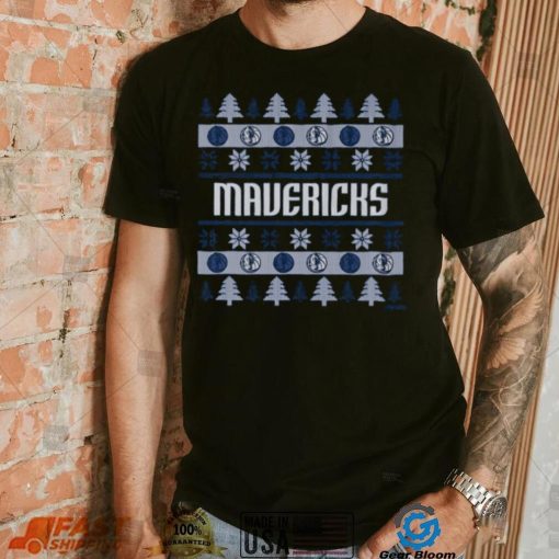 Dallas Mavericks Holiday Sweater T Shirt