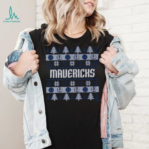 Dallas Mavericks Holiday Sweater T Shirt