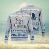 Cheap Mickey And Snoopy Los Angeles Dodgers Ugly Christmas Sweater 3D Printed Men And Women Holiday Gift