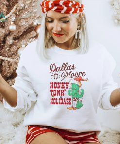 Dallas Moore Cowboy Christmas Honky Tonk Holidaze Shirt